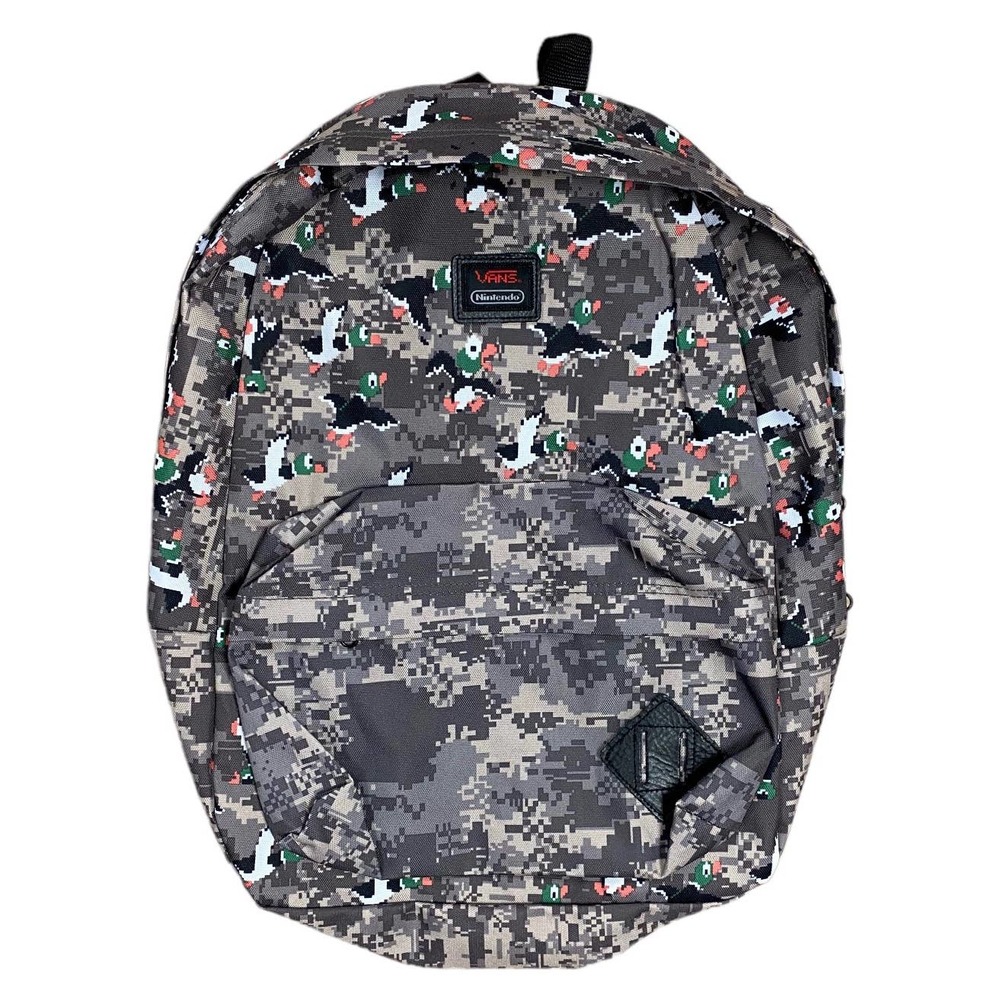 Vans Off The Wall Men's Old Skool II Nintendo Duck Hunt Camo Backpack Bag - Picture 5 of 6
